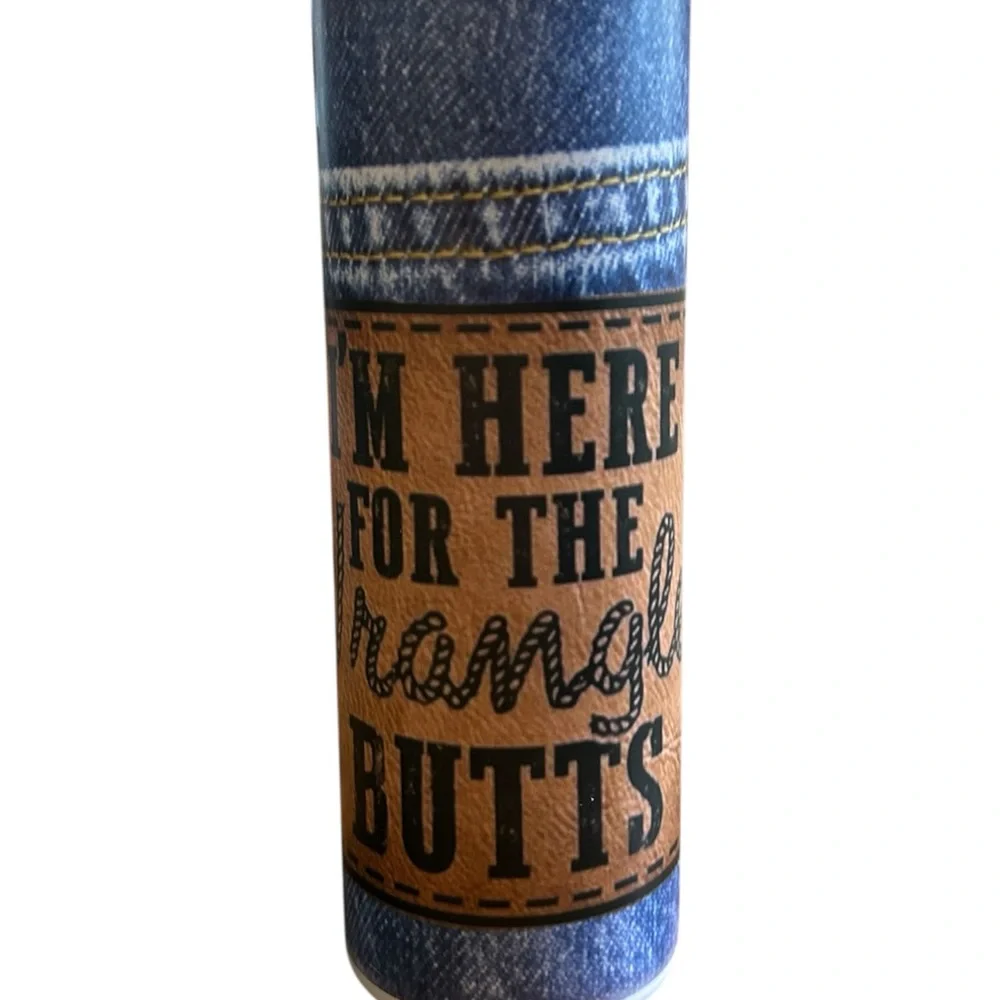 Wrangler Jean Denim Print 20oz Skinny Tumbler